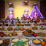 11th Patotsav - Annakut - ISSO Swaminarayan Temple, Norwalk, Los Angeles, www.issola.com